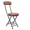 Respaldo de Silla Plegable Silla de Comedor para el Hogar Portátil Silla para Dormitorio Universitario Balcón Ocio Taburete Plegable Ahorrador de Espacio Taburete Redondo