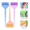 Cepillo para Teñir el Cabello de Paja de Trigo Transfronterizo Cepillo para Color de Salón Cepillo para Tratamiento del Cabello Herramienta de Peluquería Cepillo para Teñir Cerdas Suaves Peine para Mechas de Gama Alta