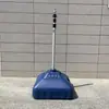 Pértiga Telescópica Red para Sombrear Base Rellena de Agua Poste Fijo Soporte para Red de Sombrear de Terraza Poste de Soporte Columna de Carpa para Sombrear Plantas y Flores