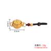 Llavero Colgante Zodiaco Cornucopia de la Suerte Giratorio Artesanía Colgante Decorativo Joyería de Puesto