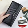 Carteira Versátil de Couro Genuíno Moda Slot para Cartão Multifuncional Clutch Porta-Moedas Mais Vendido Coleção Slot para Cartão Atacado