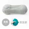Almofada Portátil Inflável por Pressão, Almofada de Dormir Dobrável para Adultos, Suporte Lombar para Pausa do Almoço no Escritório, Gadget de Dormir para Viagem