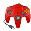 Controlador de juego para consola N64, controlador de consola retro, controlador de juego N64 con cable, en stock, directo del fabricante