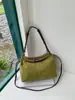 2026 Nuevo Estilo Estilo Perezoso Bolso Tote de Piel de Vaca Esmerilada, Bolso de Piel Genuina para Mujer para Viajar al Trabajo, Bolso de Mano de Nicho, Bolso de Hombro, Bolso Cruzado