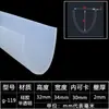 Tira de vedação em U tira de borda de silicone tira de borda para equipamento mecânico resistente a altas temperaturas tira de moldagem em fibra de vidro tira decorativa