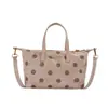 2026 Nova Bolsa de Mão Estilo Coreano Nicho Bolinhas Moda Feminina Grande Capacidade Leve para o Trabalho Ombro Único Transversal