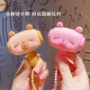 Llavero Colgante Creativo de Capibara con Sonido 'Beep' Lindo Capibara para Aliviar el Estrés Colgante para Mochila Escolar Venta al por Mayor