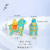 Puzuo Color Fuerte que Conserva el Color Esmalte Dorado Color Colgante de la Fortuna Collar Nuevo Estilo Chino Zodiaco Caballo Cadena para Suéter