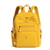 Bolsa de ombro dupla de nylon feminina 2026 novo estilo moderna à prova d'água mochila feminina verão grande capacidade bolsa de viagem de lona