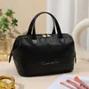 Bolsa de Maquiagem Estilo Francês Feminina Portátil Grande Capacidade Nova de Alta Qualidade Necessaire Organizador de Viagem Bolsa de Armazenamento de Cosméticos