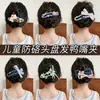 Lindos Pasadores de Tela con Forma de Pico de Pato para Niños, Pasadores para Niñas para Recogidos en la Parte Trasera de la Cabeza, Pinzas de Tiburón, Accesorios para el Cabello de Niñas Pequeñas