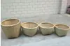 Cesta de arroz decorativa trançada em bambu cesta de hashi de uma peça de bambu cesta de bambu cesto de chão vegetais e frutas produtos de mercearia produtos de supermercado especialidade local