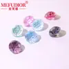 Zircón Cortado Skyfire Fireworks con Recubrimiento de Color, Piedra Suelta con Base Chapada, Gema de Alto Carbono Monocolor para DIY, Joyería al por Mayor de Fábrica en Stock