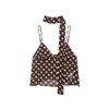 Comércio Exterior Transfronteiriço Estilo Europeu e Americano Roupas Femininas Za Aliexpress Venda Quente Moda Design com Cadarço Top Camisola de Chiffon