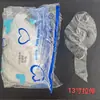 Versão transparente elástica da bola de ondas explosões amor flor de ameixa 20 polegadas 22 polegadas 36 polegadas balão de ondas