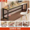 Mesa Larga de Oficina, Escritorio para el Hogar, Escritorio Rectangular, Mesa de Trabajo, Escritorio de Computadora de Pared para Dormitorio, Mesa Estrecha de Pared
