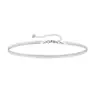 Pulsera de Cadena de Bolas de Acero Inoxidable Amazon para Mujer, Estilo Europeo y Americano, Cadena Simple, Cadena Serpiente Plana, Cadena Eslabón Ovalado, Set Versátil de Joyería