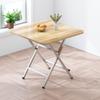 Mesa plegable para comedor, sencilla, para uso doméstico, para alquiler en dormitorios, mesa rectangular, mesa de escritura, mesa pequeña portátil.