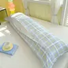 Funda de almohada doble de algodón lavado clase a Funda de almohada para pareja 1.5m 1.8m Funda interior para almohada larga doméstica engrosada