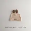 Gorro para Bebé Primavera y Otoño Fontanela Puerta Gorro Fetal Bebé Meses Pequeños Recién Nacido 0-3 Meses Fontanela Lindo Gorro de Deslizar