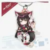 Chaveiro de Mercadoria Blue Archive Hinari Alice Anime Chaveiro de Acrílico Pingente Pequeno