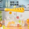 Molde para Fazer Cubos de Gelo Doméstico Bandeja Grande de Gelo Caixa de Armazenamento de Silicone com Tampa Refrigerador Gelo Congelado Sorvete Congelado Artefato de Cubo de Gelo Congelado