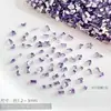 Mini Pedrería con Parte Trasera Plana Decoraciones para Uñas Celebridad de Internet Super Brillantes Tamaño Pequeño Corazón Mariposa Gota de Agua Pedrería de Relleno Accesorios Mixtos