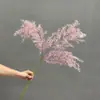 Decoración de Boda Flores Artificiales, Materiales de Flores en Racimos tipo Niebla, Material Plástico, Sensación Eterna Simulada, Fragmentos de Helecho Espárrago tipo Nube