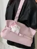 Nova Bolsa Tote de Nicho Primavera 2026, Bolsa de Grande Capacidade, Textura Casual da Moda, Bolsa de Ombro Feminina Personalizada