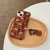 Explosiones Lindo Dachshund para Funda de Teléfono Apple 16promax iPhone15 Soporte de Dibujos Animados 14 Creativo 13