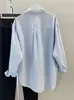 Camisa casual de manga larga para mujer estilo coreano y japonés, nuevo modelo 2026, chaqueta casual versátil, nueva ropa de mujer primavera-verano, elegante para ir al trabajo