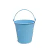 Maceta de Metal para Suculentas, Cubo de Flores, Cubo de Juguetes, Cubo de Playa, Cubo de Agua Pintado, Cubo Metálico Pequeño Versátil de Colores Dulces con Envío Gratis