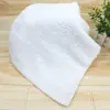Logo algodón toalla blanca toalla de hongo blanco algodón regalo hotel baño toalla desechable hongo blanco Algodón