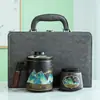 Taza personal vaso de agua de oficina con tetera juego de té traje taza personal gran capacidad cerámica