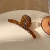 Pinza Elegante de Sentido Avanzado para el Cabello de Mujer Clip de Tiburón para la Parte Trasera de la Cabeza Estilo Nuevo 2024 Pinza de Agarre de Ácido Acético Pinza para el Cabello Tocado