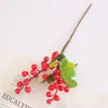 Bayas Pequeñas Simuladas Muebles para el Hogar Accesorios para Fotografía de Bodas Flores Artificiales Fruta de Arándano Arreglo Floral Accesorios Flores Simuladas Venta al por Mayor