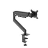 Modelo Atualizado Senmi com Estrutura de Mola Dupla de Torção Suporte para Monitor Braço Robótico Cantilever para Tela de Computador Altura Ajustável