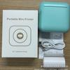Mini Impresora Popular para Estudiantes, Set de Impresora Térmica Portátil Bluetooth para Fotos y Etiquetas, Conectable para Corregir Errores