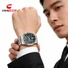 Reloj Luminoso Multifuncional para Hombre Modelo de Negocio Transfronterizo Impermeable de Cuarzo Reloj Decorativo de Seis Manecillas para Comercio Exterior Dropshipping