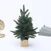 Exclusivo transfronterizo para árbol de Navidad PE 45cm/60cm Decoración navideña nieve Centro comercial árbol de Navidad Set navideño mayoreo