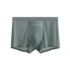 Ropa interior para hombre, calzoncillos tipo bóxer con estampado sin costuras de seda de hielo, entrepierna que cambia de agua, ropa interior fina, antibacteriana, transpirable y color piel.