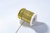 Fio de Ouro e Prata Látex Alta Elasticidade Elástico Corda Elástica de Metal Acessórios para Roupas Embalagem para Presente Corda de Decoração de Natal