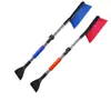 Pala para Nieve, Rascador de Hielo para Coche, Cepillo para Coche, Herramienta Multifuncional para Quitar Nieve, Herramienta para Quitar Nieve de Mango Largo para Descongelación Invernal