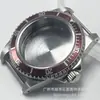 Accesorios para Relojes Caja Retro 39.5mm Lupa de Cristal Rotación Unidireccional Adecuado para Movimiento NH35/36