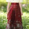 Vestido Hanfu Tradicional Chino para Niñas, Falda Mamian de Manga Corta Fina Estilo Chino, Traje Tang para Niñita, Traje Infantil de la Dinastía Ming para Verano
