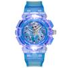 Reloj Infantil Nuevo Estudiante Mujer Wholesale Plástico Frozen Luminoso Comercio Electrónico Transfronterizo Pulsera Nicho
