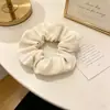 Gomas para el pelo de color sólido retro estilo francés, Scrunchies grandes estilo coreano, Gomas para el pelo de alta elasticidad, Suministro al por mayor, Ventas directas del fabricante