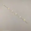 Estilo Coreano Forma Simple de Flor de Margarita Collar Pulsera Tobillera Múltiples Estilos Personalizados Joyería para Mujer Venta al por Mayor