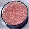 Cuentas Redondas de Vidrio Transparente de 8/10 mm Cuentas Sueltas de Vidrio Transparente Hielo Material para Hacer Pulseras y Collares DIY Hechos a Mano