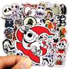 50 piezas novia zombie noche de Navidad Halloween pegatinas funda de teléfono móvil computadora casco guitarra pegatinas horror